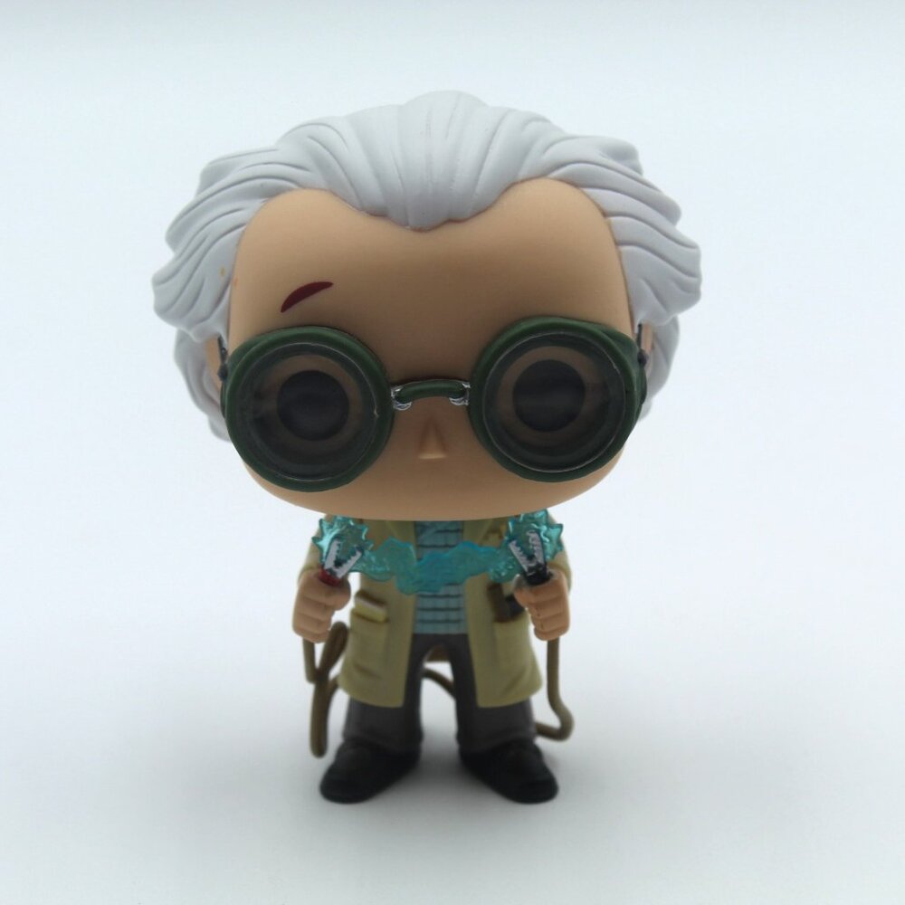 Funko Pop Movies Back to the Future Dr Emmett Brown #236 Loose Vinyl Figure 3.5"